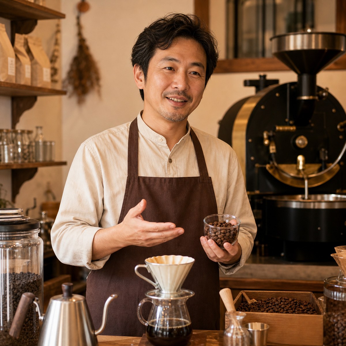 cafe ZOROYAの店主