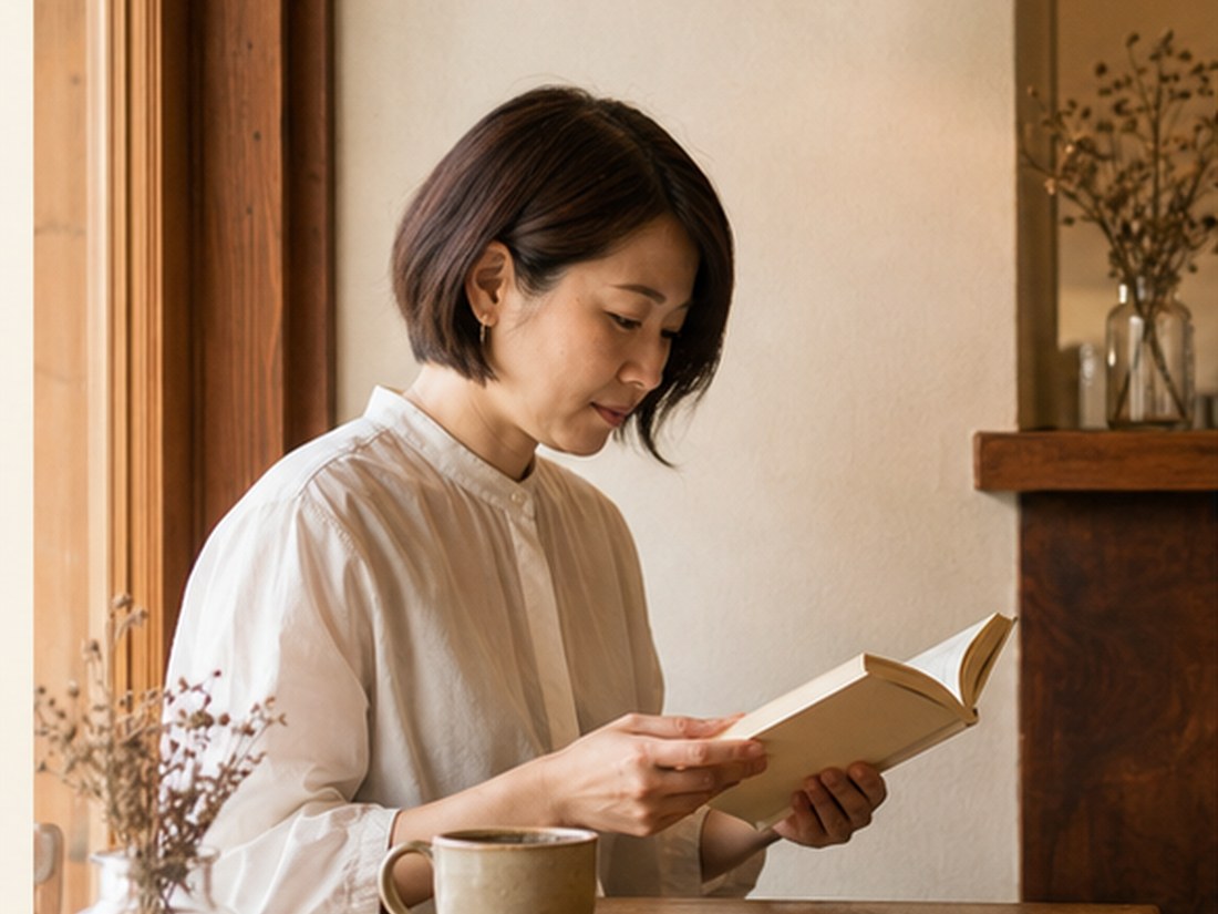 一人時間を過ごすお客様