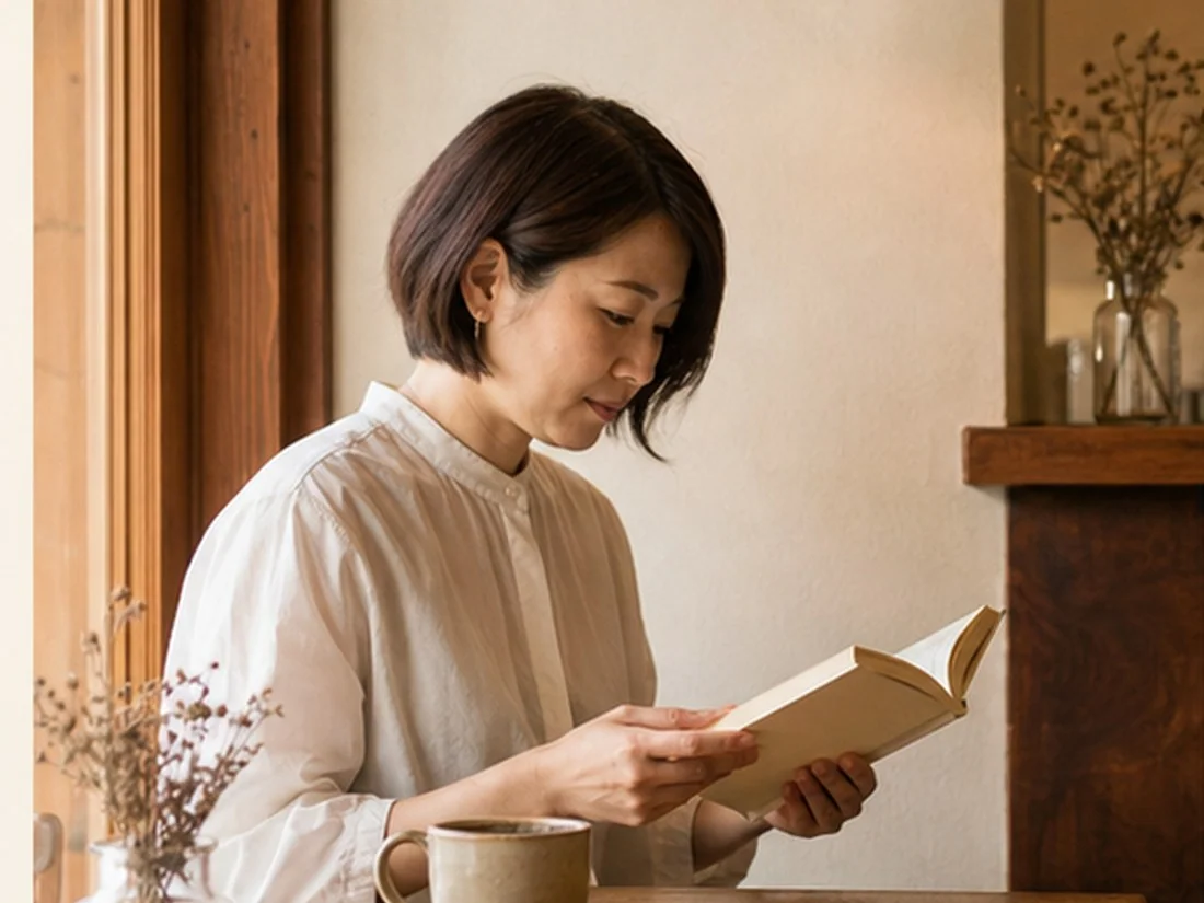 一人時間を過ごすお客様