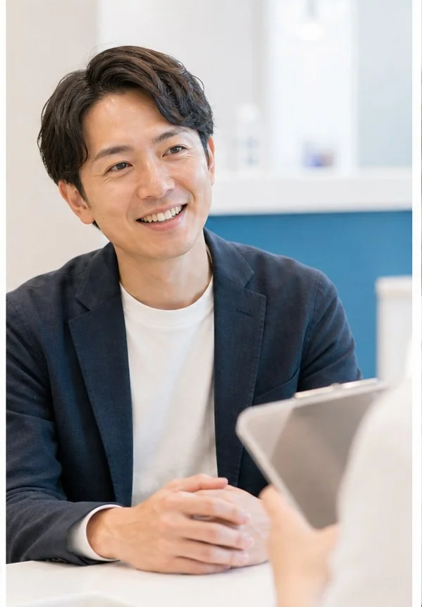 費用説明に安心した患者さん