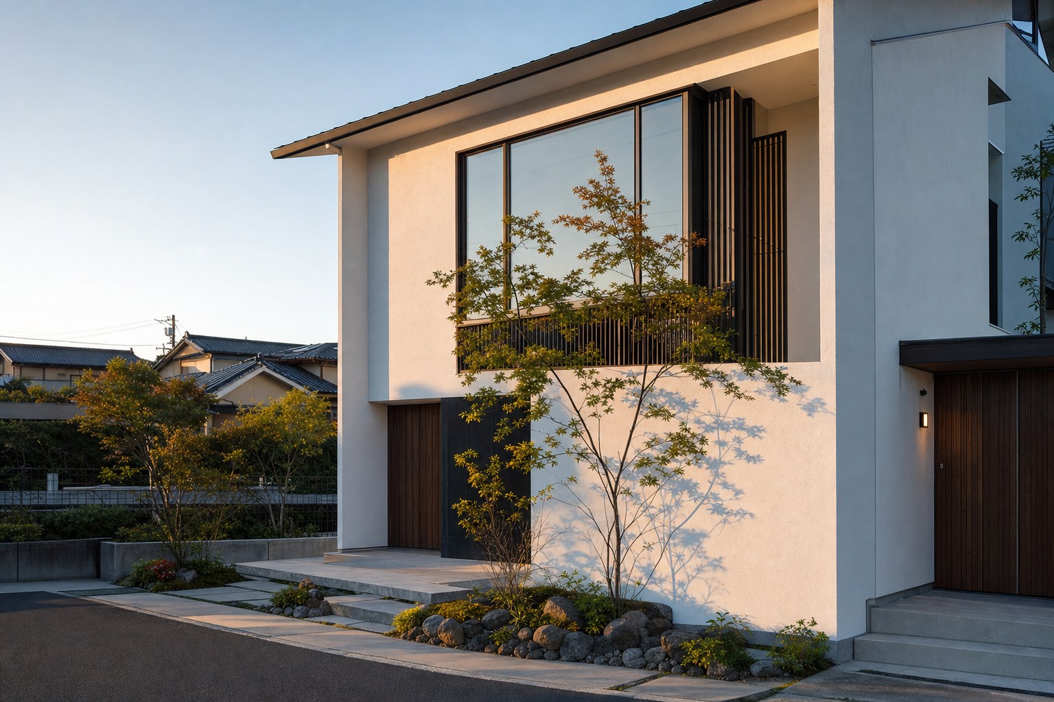 設計した住まいの外観