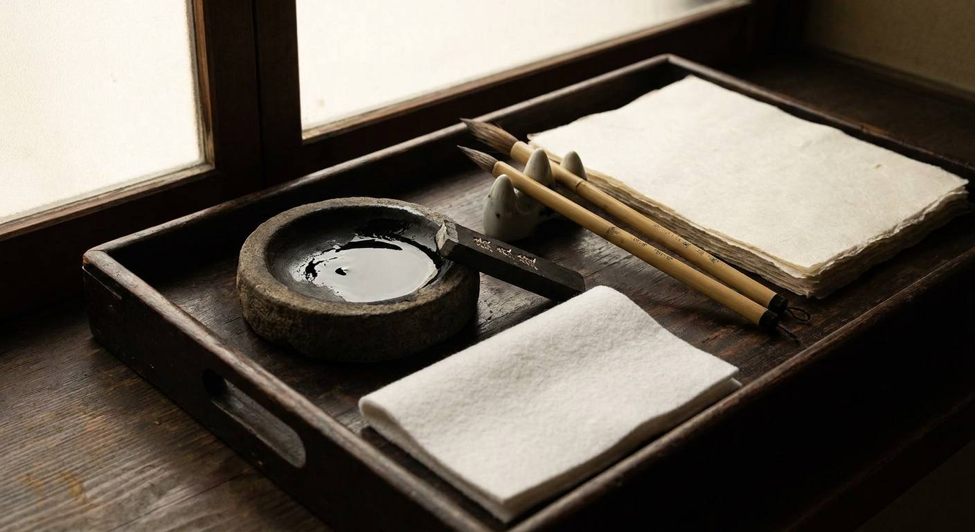 硯と道具