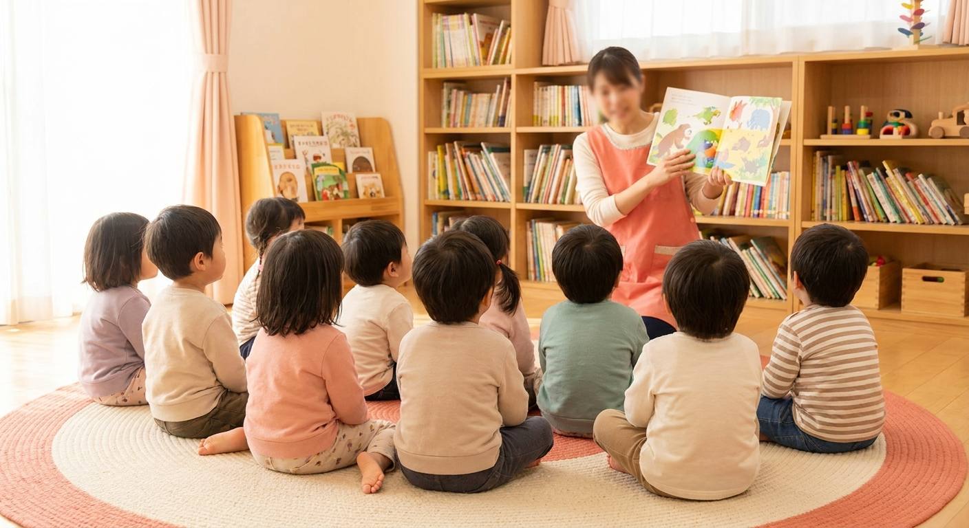 絵本の読み聞かせ