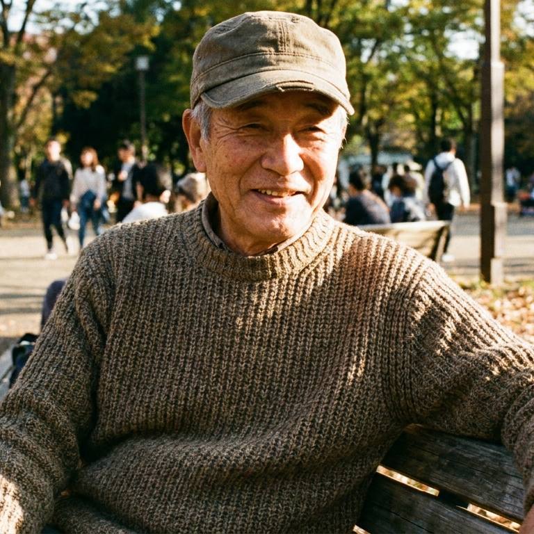 白内障手術を受けた70代男性