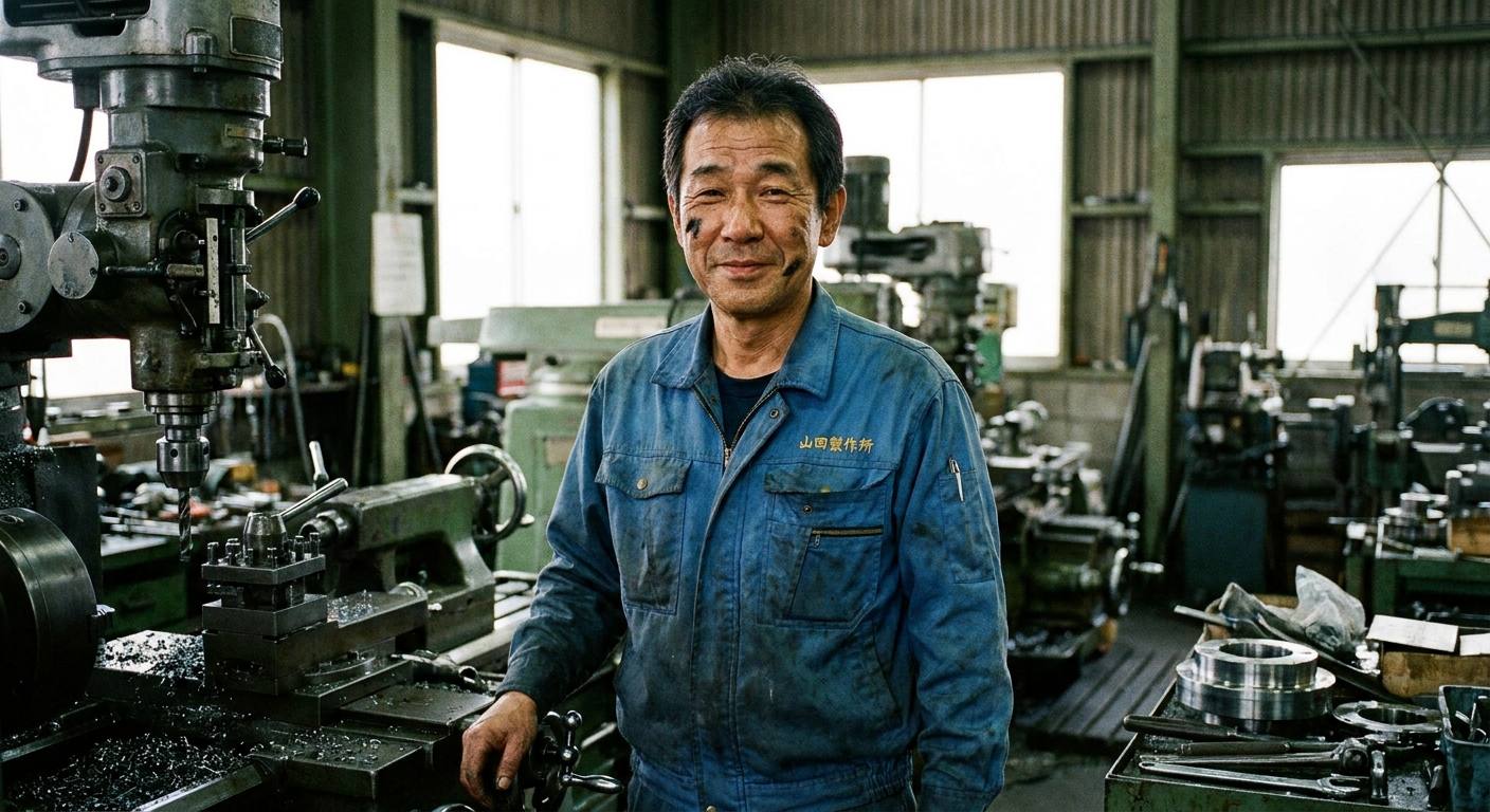 金属加工業の社長