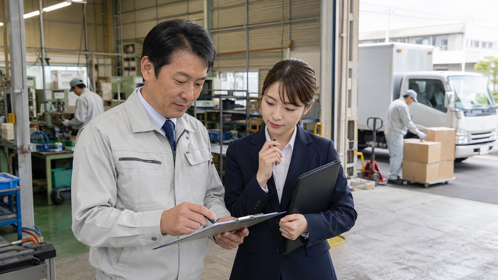 製造現場で働く人の採用イメージ