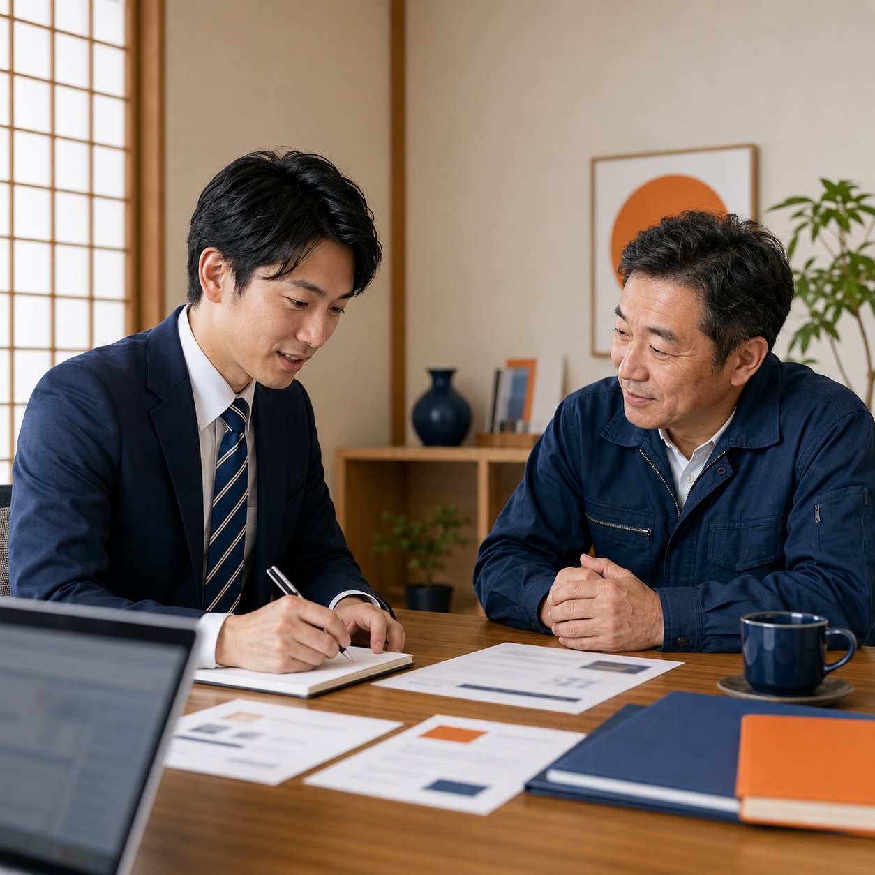 求人原稿を作成する採用支援担当者