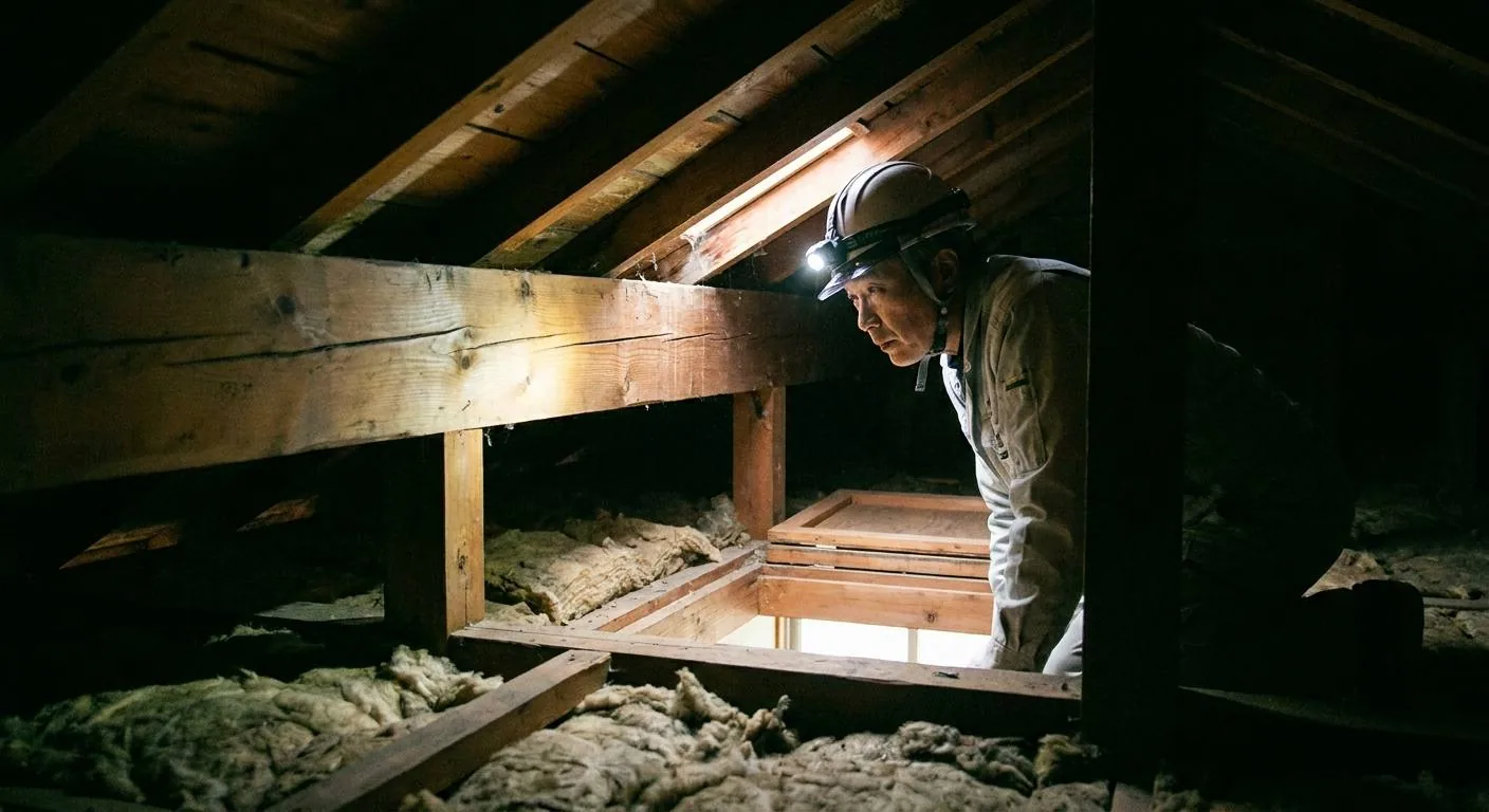 小屋裏調査